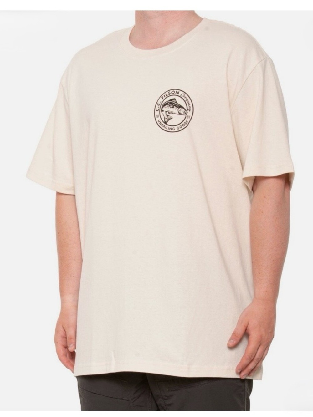Filson Alaska Outfitter Unfailing Goods Men's Pioneer Graphic T-Shirt